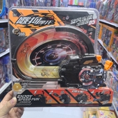 2025正版 爱动飕狗摩托车玩具旋风连发发射器儿童惯性小车轨道套装