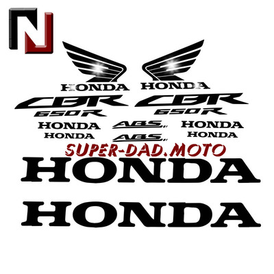 适用本田贴纸跑车CBR650R拉花