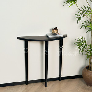 法式实木玄关桌工厂直销送货上门