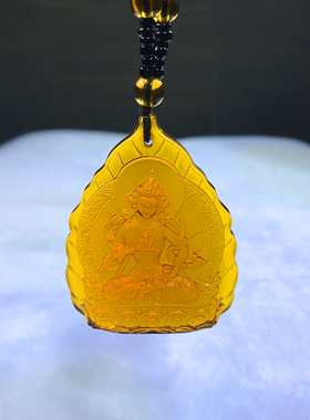 琉璃金刚萨埵垛佛像吊坠藏传密宗佛牌男女士项链饰品挂件随身结缘