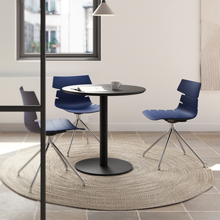 森川家具现代简约时尚 创意办公椅会客椅会议椅洽谈休闲椅电脑椅子