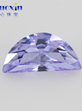 diy蓝色半圆水晶钻石散珠