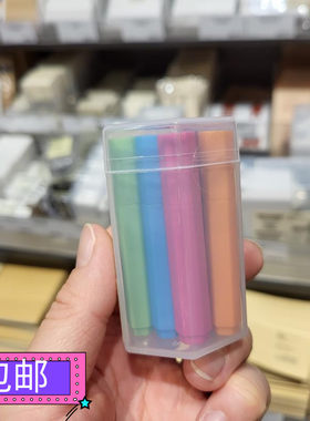 MUJI迷你6角10色六角水性笔组