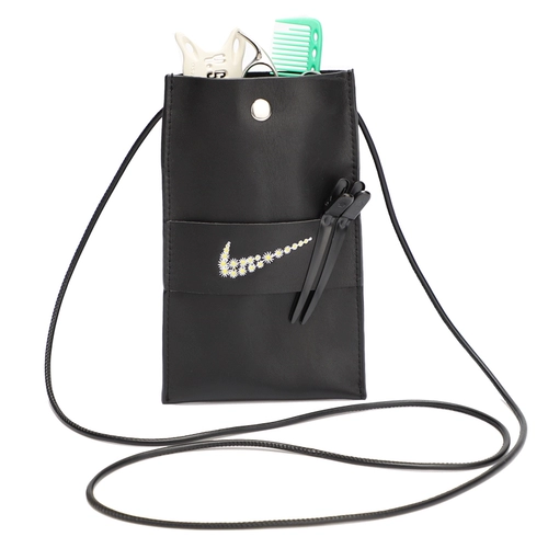 Японские ножницы, сумка через плечо, элитная поясная сумка, популярно в интернете, из натуральной кожи