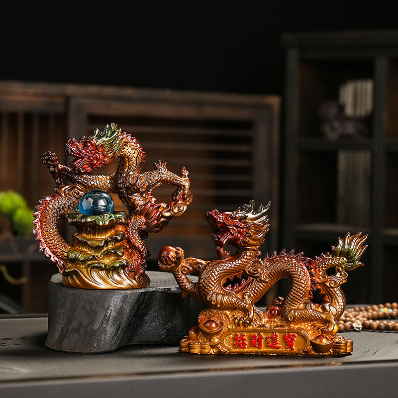 变色茶宠祥龙摆件招财精品可养十茶宠摆件