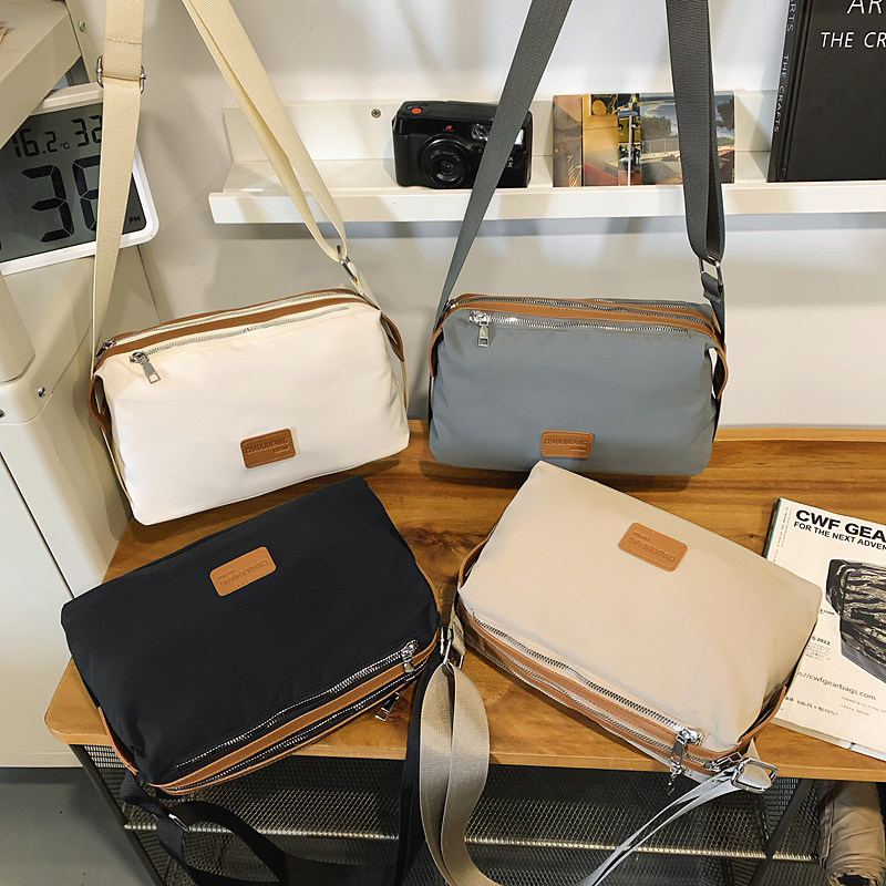 小包包斜挎包女2026新款洋气质感百搭时尚小方包尼龙牛津布单肩包