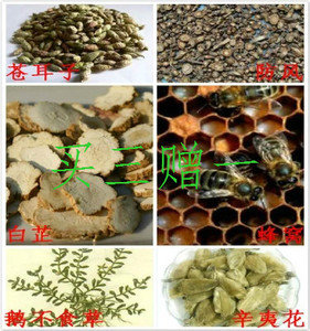 中草药流鼻涕打喷嚏过敏性鼻塞炎季节性通鼻子痒不通气眼睛痒神器