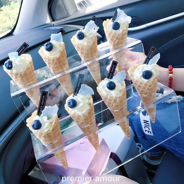 透明亚克力甜品台多层展示架