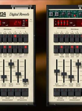 正版 UAD Lexicon 224 Digital Reverb 建模Lexicon 224数字混响