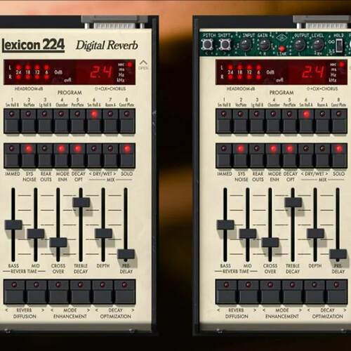 正版 UAD Lexicon 224 Digital Reverb 建模Lexicon 224数字混响