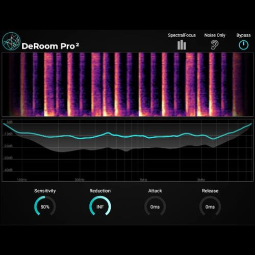 正版Accentize DeRoom Pro 2混响残响空间效果消除音频效果器插件
