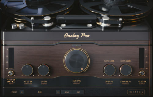 InitialAudio饱和染色效果器