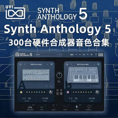 UVISynthAnthology5音源合集