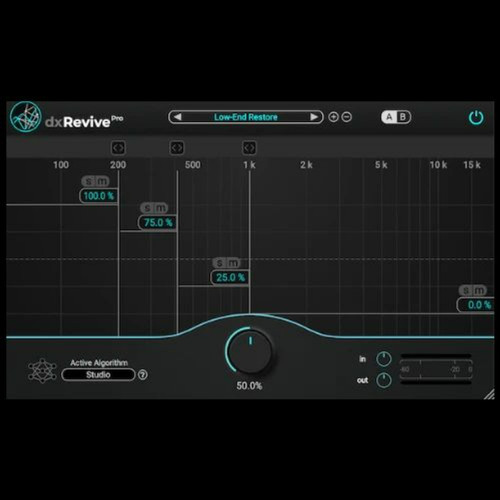 正版Accentize dxRevive Pro语音对白修复降噪音频后期效果器插件