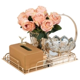 Light Luxury Senior Homeving Leather Loodle Carton Living Room Столовый стол продажи офис стола с задним столом