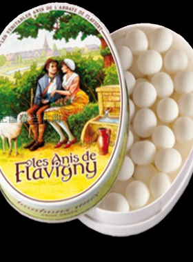 5盒荷兰直邮包邮包税LES ANIS DE FLAVIGNY法国弗莱维尼茴香糖球