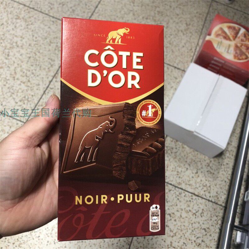 4盒荷兰直邮包邮包税C&ocirc;te d'Or各种口味金象系列巧克力独特正宗