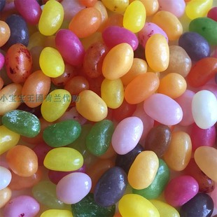 6袋荷兰直邮包邮包税 g'woon Jelly beans水晶豆豆甜酸味软水果糖