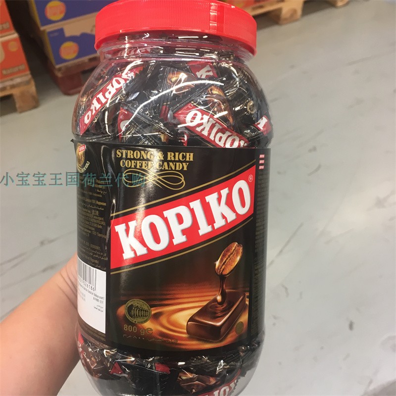 1罐荷兰直邮包邮包税Kopiko Koffiesnoepjes咖啡糖每颗糖独立包装
