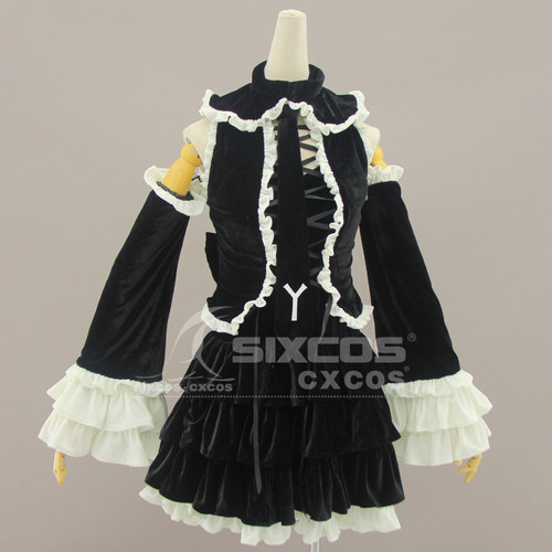 VOCALOID V家 初音 COS服装定做 绒衣舞台服装 COSPLAY Costume