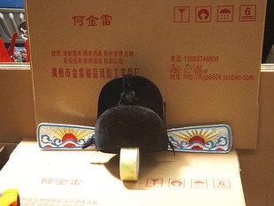 乌纱帽 黑色官帽 戏曲头饰 京剧 演出 状元帽 县官帽 舞台演出