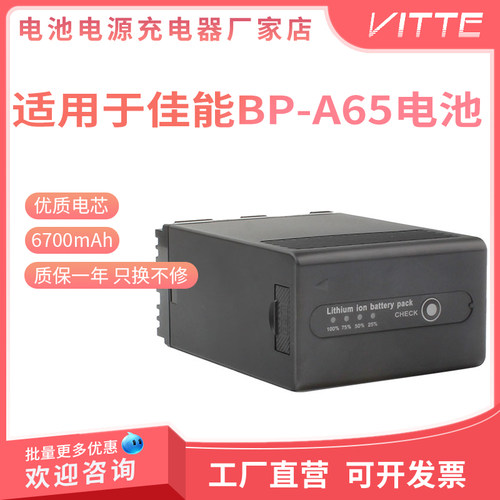 BP-A65电池适用于佳能