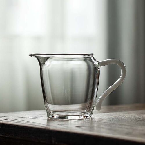 日式耐热透明玻璃公道杯