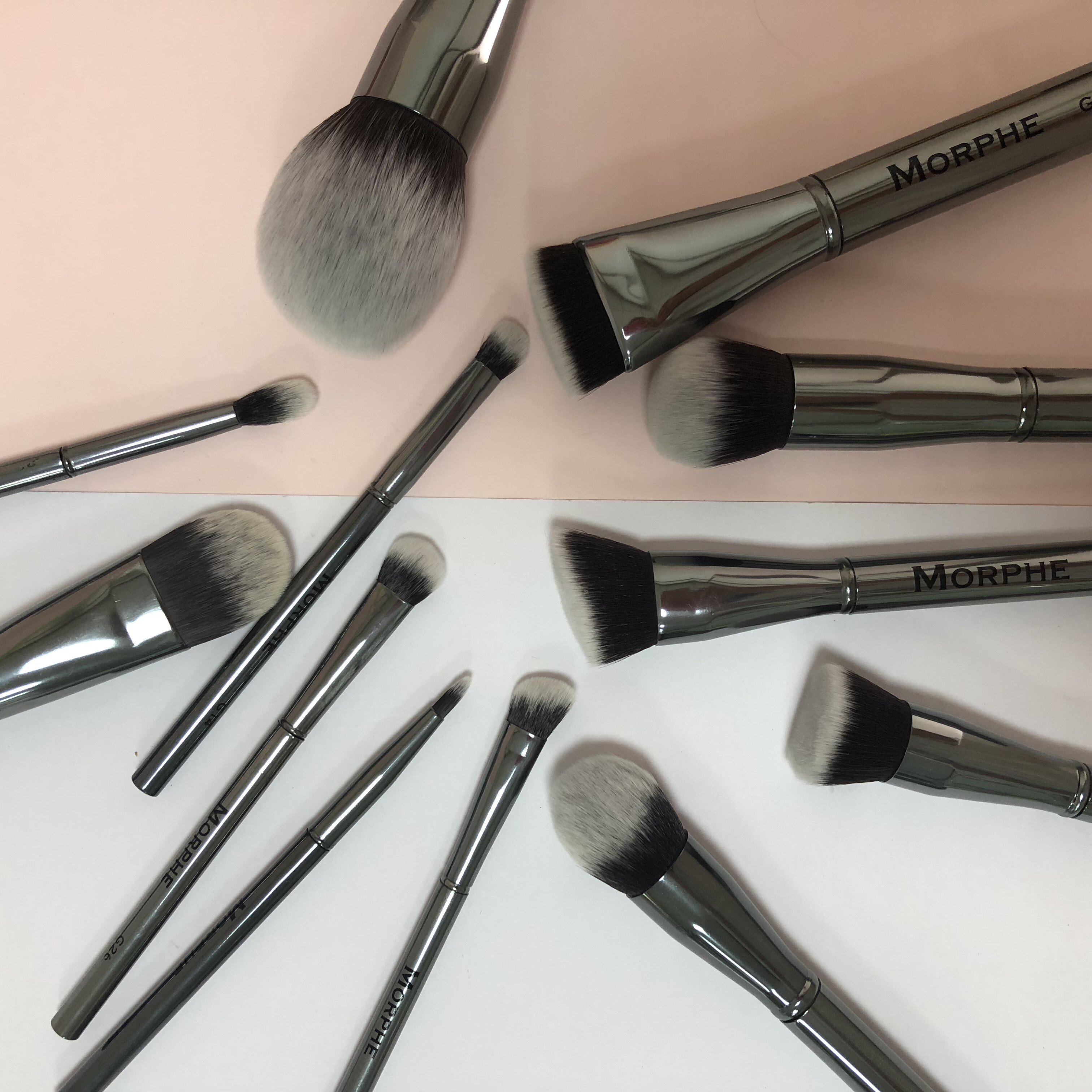 morphe G系列化妆刷修容刷散粉蜜粉刷粉饼腮红刷高光阴影鼻影刷
