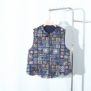 复古民族风立体刺绣新中式马甲外套女2026新款绣花轻奢高端上衣女