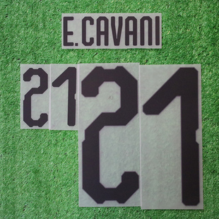 kitsbox正品18乌拉圭主场卡瓦尼印字印号