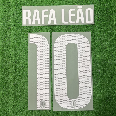 kitsbox正品23/24AC米兰主客场莱奥吉鲁普利西奇欧冠欧联印字印号