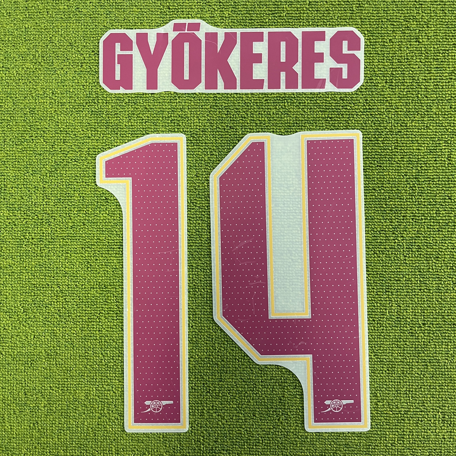 kitsbox正品25/26阿森纳二客赖斯哲凯赖什哈弗茨杯赛印字欧冠印号