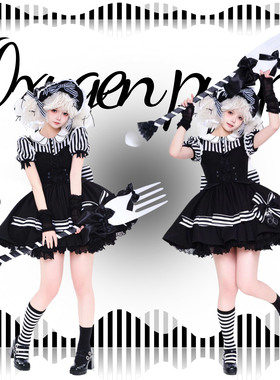 【现货】*樱桃派op* 原创设计樱桃刺绣洛丽塔OP lolita连衣裙