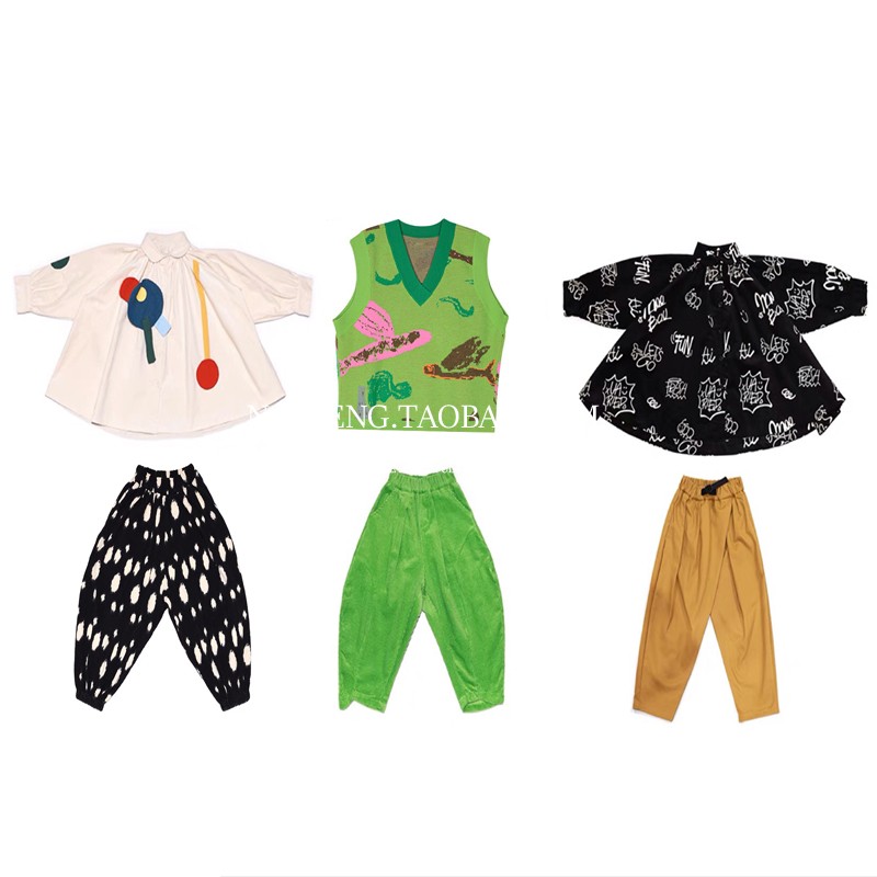 儿童衬衫韩版春秋ins爆款长袖