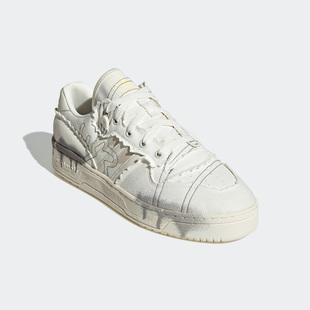 Adidas 三叶草男女同款 耐磨透气休闲板鞋 FZ6550 阿迪达斯正品