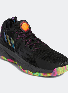 Adidas/阿迪达斯正品利拉德8代BIG MOOD男子舒适中帮篮球鞋GW4336