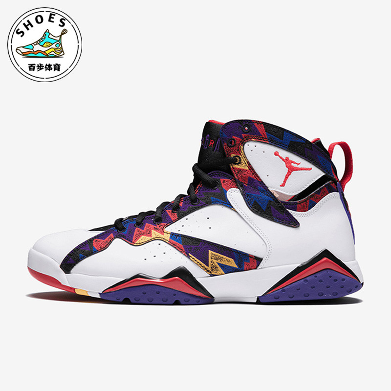 Nike/耐克正品Air Jordan 7 AJ7男高帮复古篮球鞋304775-142
