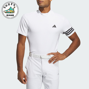 MOCK男士 Adidas 阿迪达斯正品 3ST T恤IN9004 高尔夫运动短袖