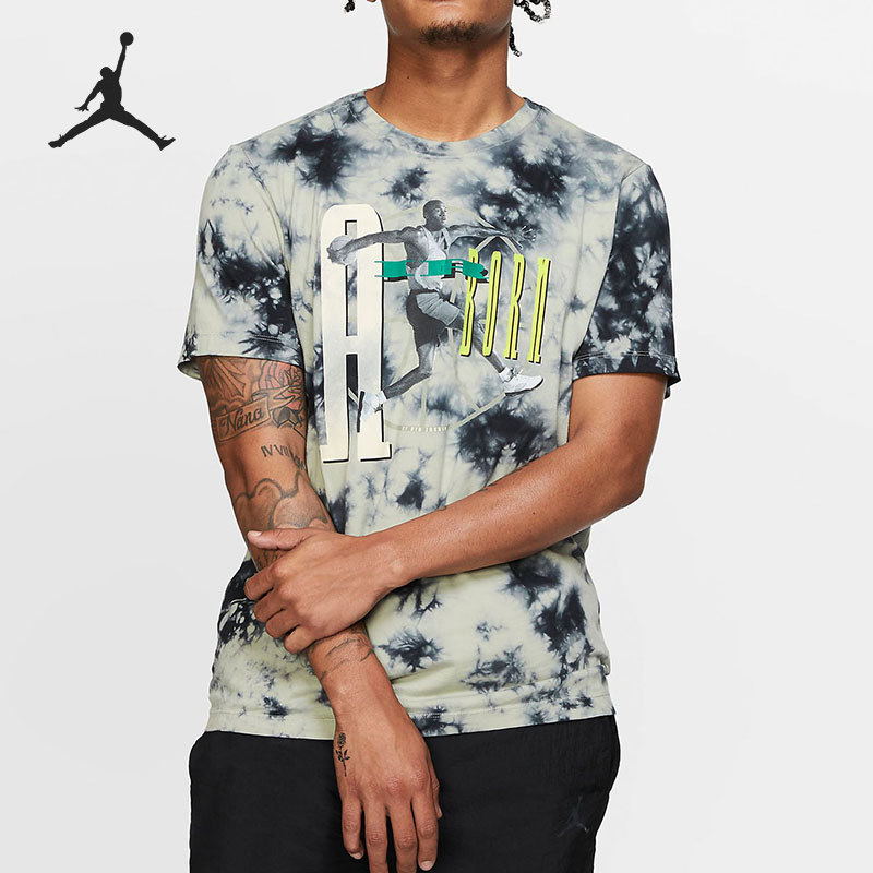 Nike/耐克正品新款Jordan Washed男子运动休闲短袖T恤AQ3756