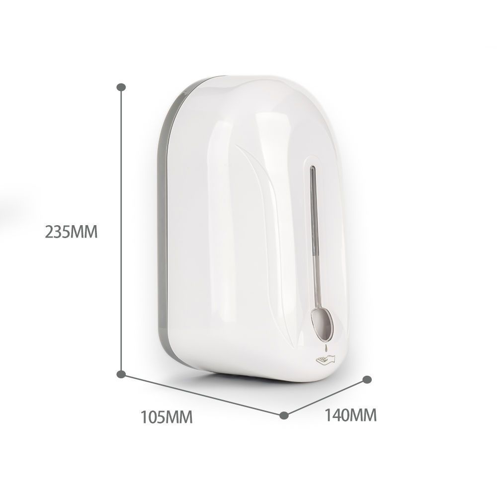 感应洗手机智能皂液器卫生间洗手液盒1100ML带盖盒子挂式