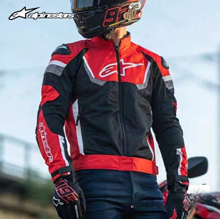 国产a星夏季骑行服T-GP IGNITION AIR网眼服男士防摔摩托车机车服