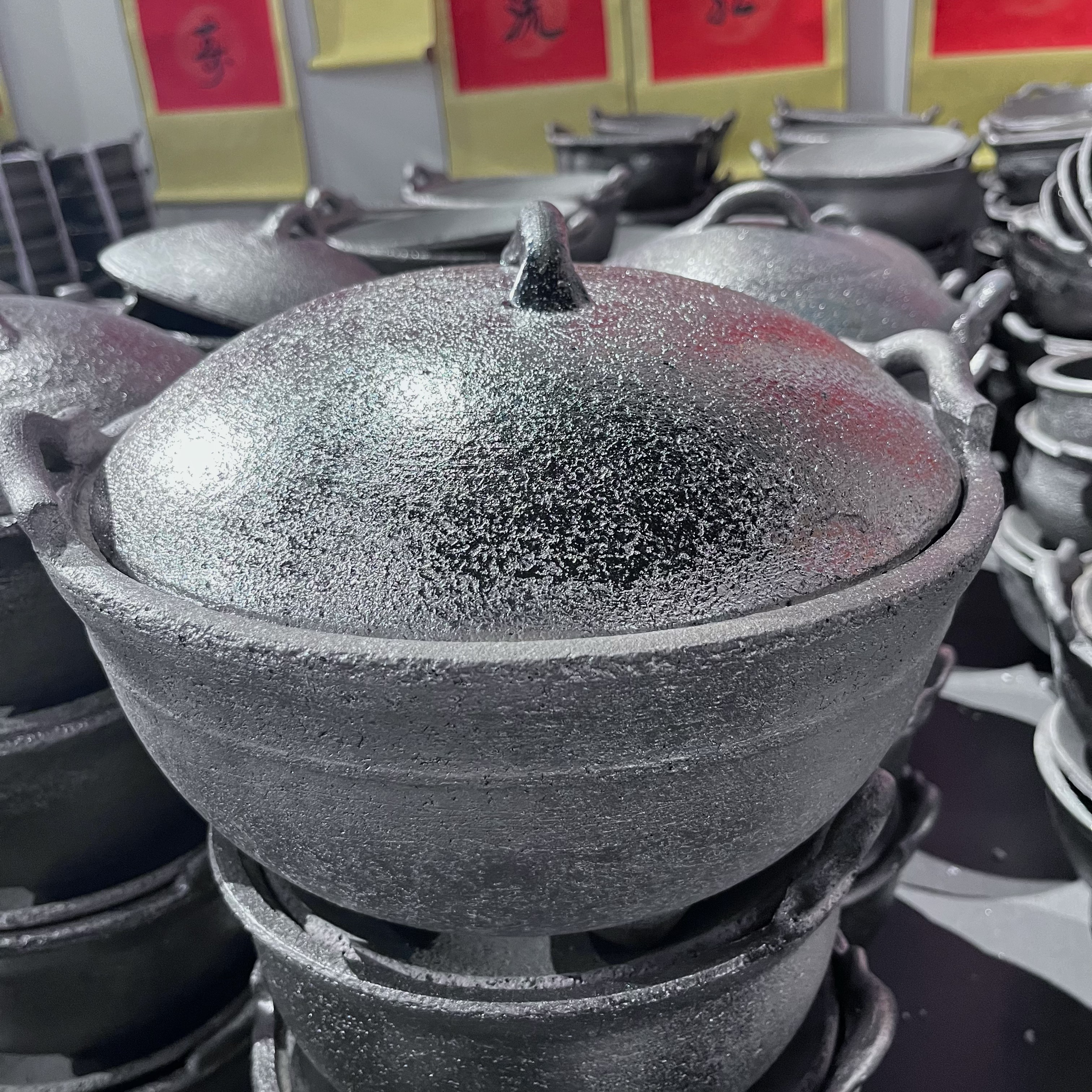 杏野砂锅万能锅山西老式非遗纯手工炖肉炖菜煲汤