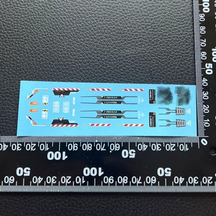MT系列放大版大力神标志搅拌大师美化细节水贴纸变形玩具模型装饰