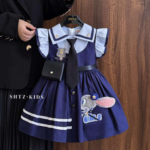 女童夏季生日洛丽塔朱迪公主裙子