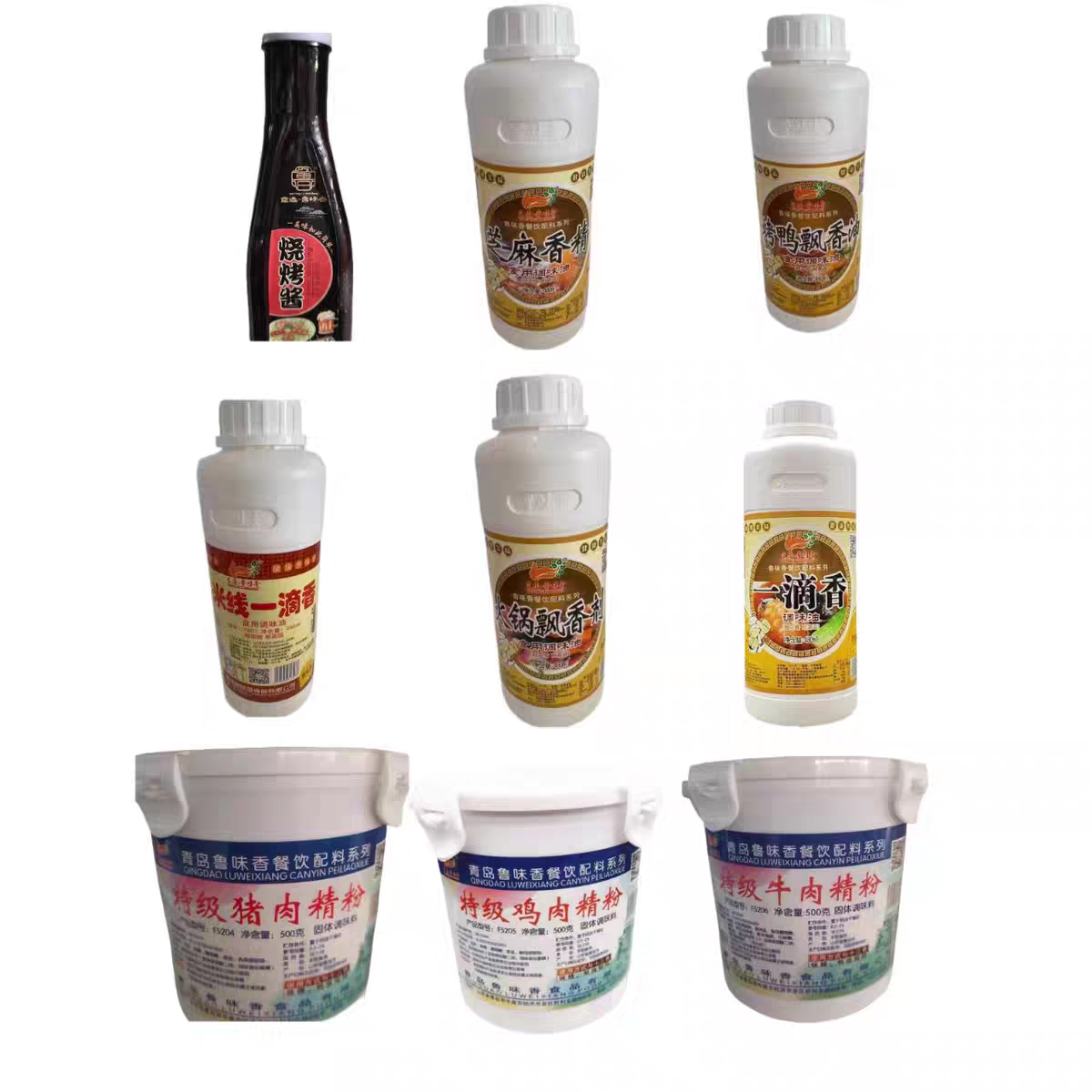 食通鲁味香特级鸡猪牛肉精粉米线一滴香芝麻火锅烤鸭飘香油烧烤酱