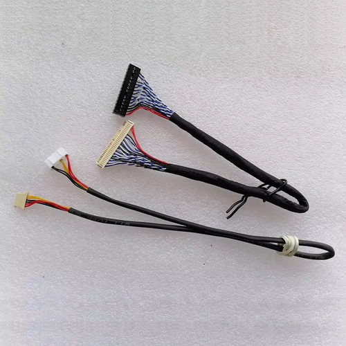 L4 G170EG01 V1 友达工控屏 液晶屏屏线 LVDS连接线 + LED背光线