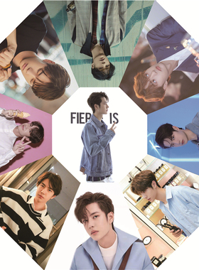 王一博全自动粉丝应援伞明星周边晴雨两用防晒伞防紫外线定制黑胶