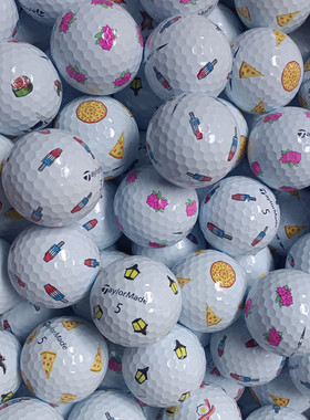 钻石泰勒梅高尔夫球三层四层五层下场练习高尔夫球彩色球titleist