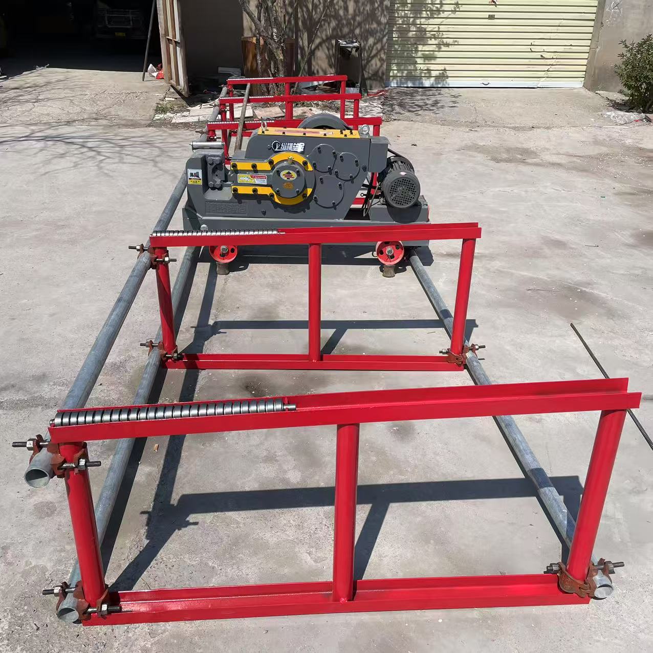 切断机钢筋料架工作架工作台切断机架子钢筋料架送料架