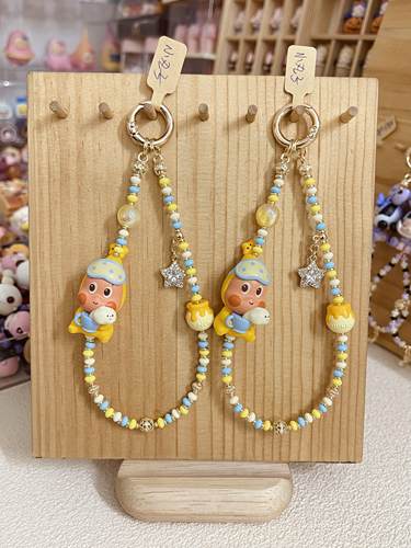 可爱到爆炸的泡泡玛特萌粒手机挂链高能来袭书包挂件